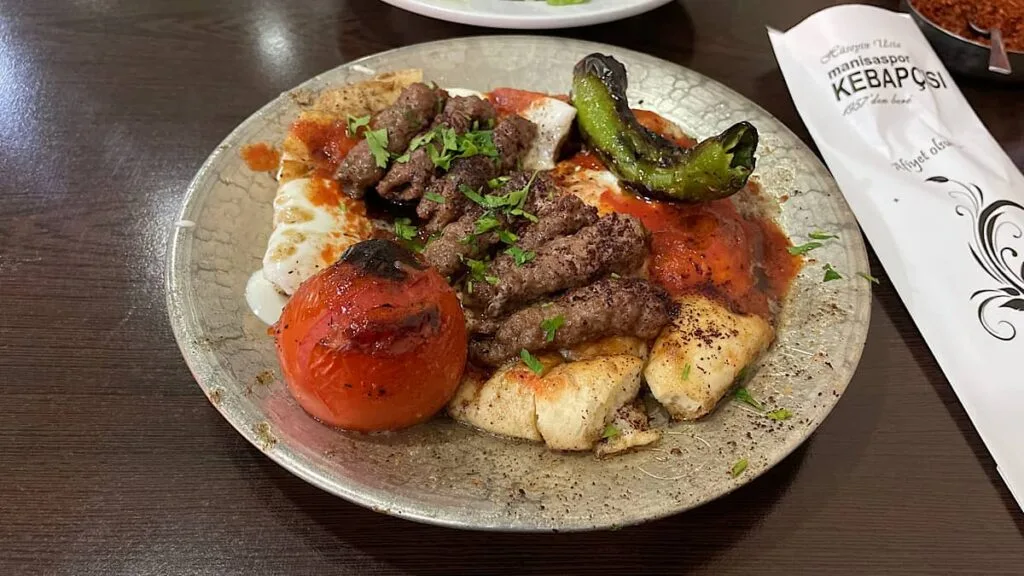 manisada ne yenir manisa kebabı