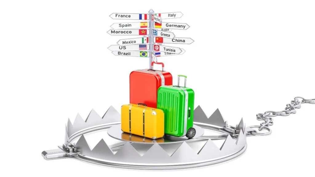 Seyahate Hazırlık tatil dolandırıcılığı ve kazıklanma